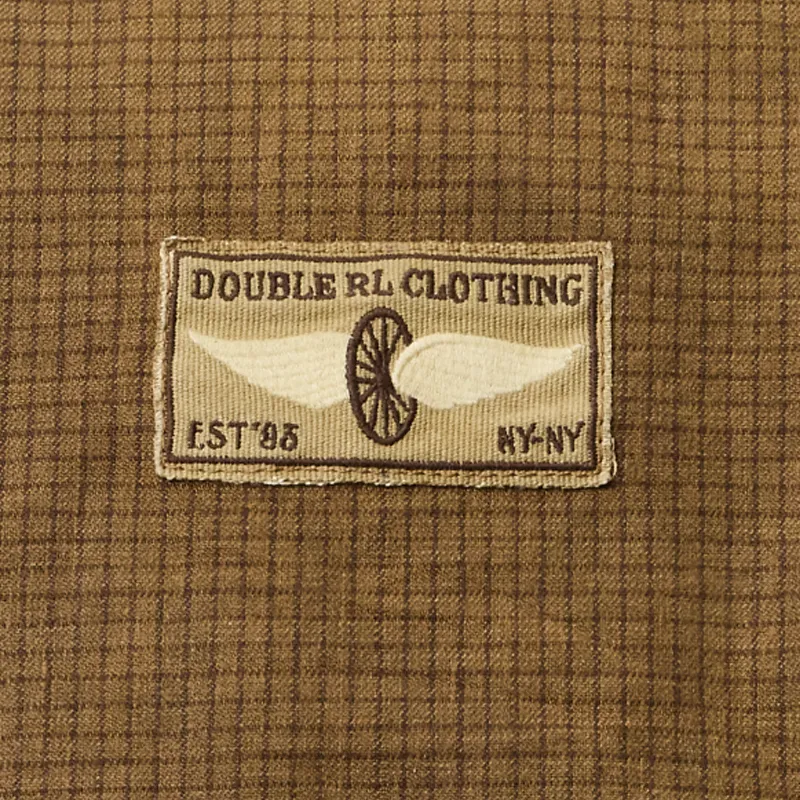 Ralph Lauren Fabric Backpack Men's Brown-3
