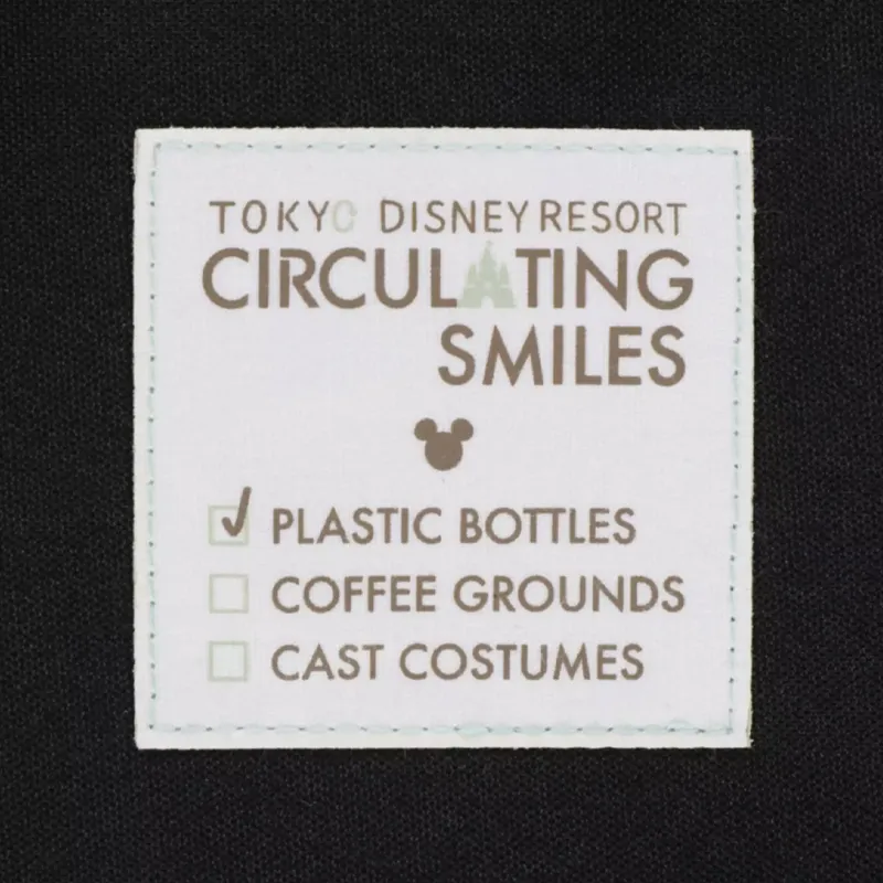 Disney Recycled Plastic Shoulder Bag Women's Dark Gray & Black-6
