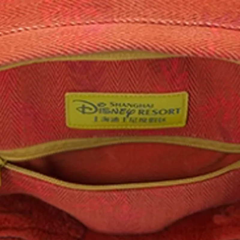 Disney Fabric Backpack Unisex Red-5