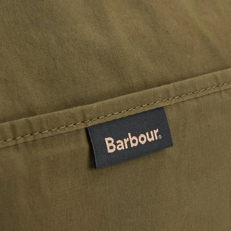 BARBOUR Cotton Shoulder Bag Crossbody Bag Men's Dark Green-4