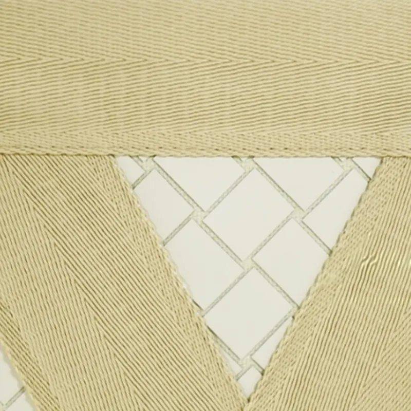 Bottega Veneta Intrecciato Cotton With Polyurethane Clutch Men's Beige-5
