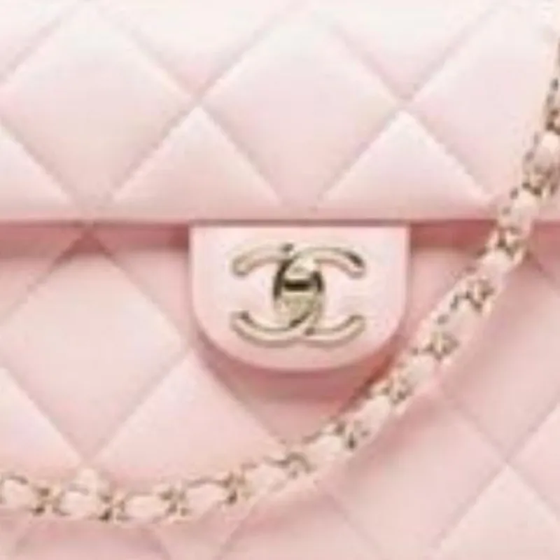 CHANEL Chain Crossbody Bag, Shoulder Bag, Handbag Women's Pink-2