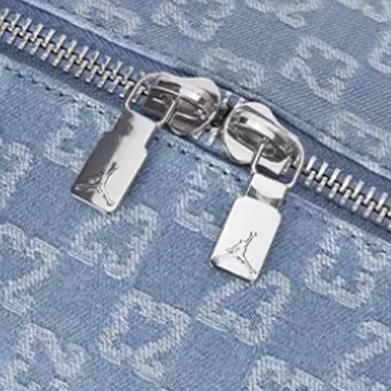 Jordan Denim Travel Bag 25L Unisex Blue-5