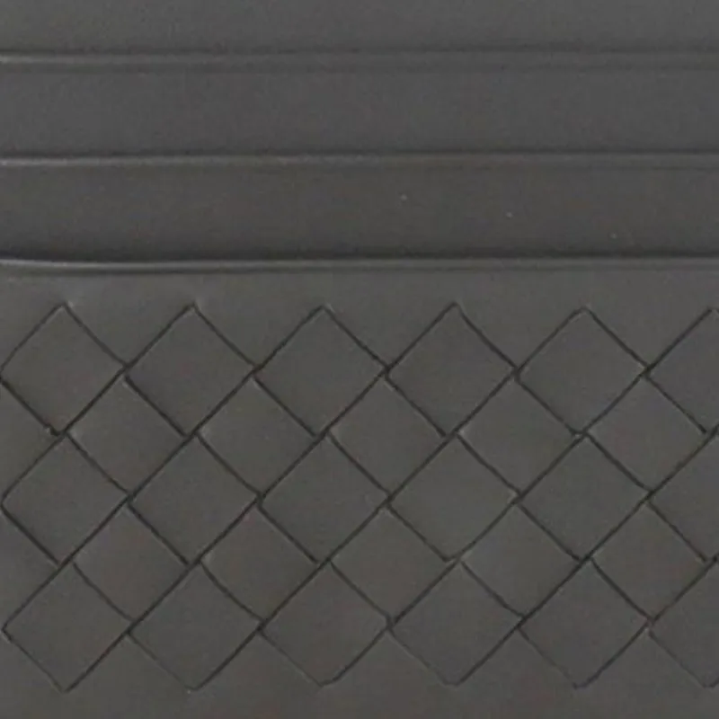 Bottega Veneta Intrecciato Leather Card Holder Men's Light Graphite-1