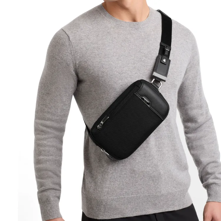 TUMI Arrivé Fabric Storage Bag Shoulder Bag Crossbody Bag Regular Men's Black-4
