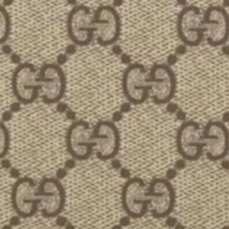 GUCCI Fabric Wallet Women's Beige & Brown-5