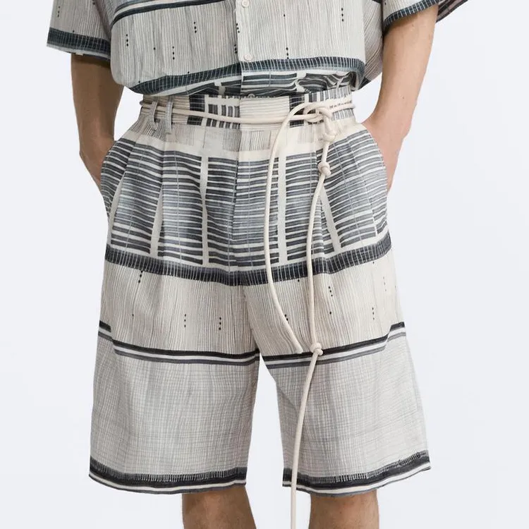 ZARA Casual Shorts Men Gray-2