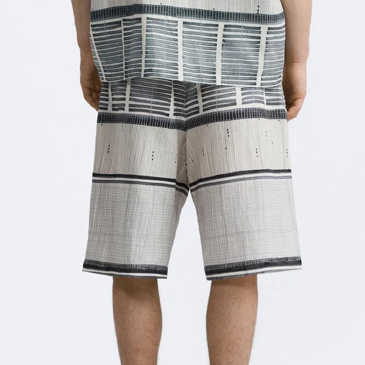 ZARA Casual Shorts Men Gray-3