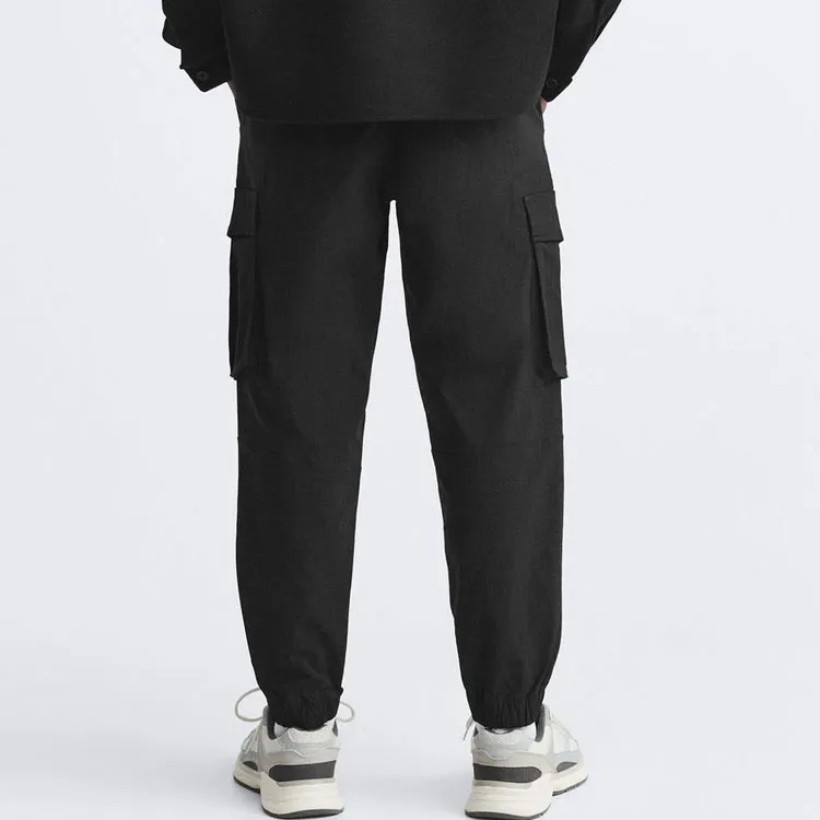 ZARA Cargo Pants Men Black-3