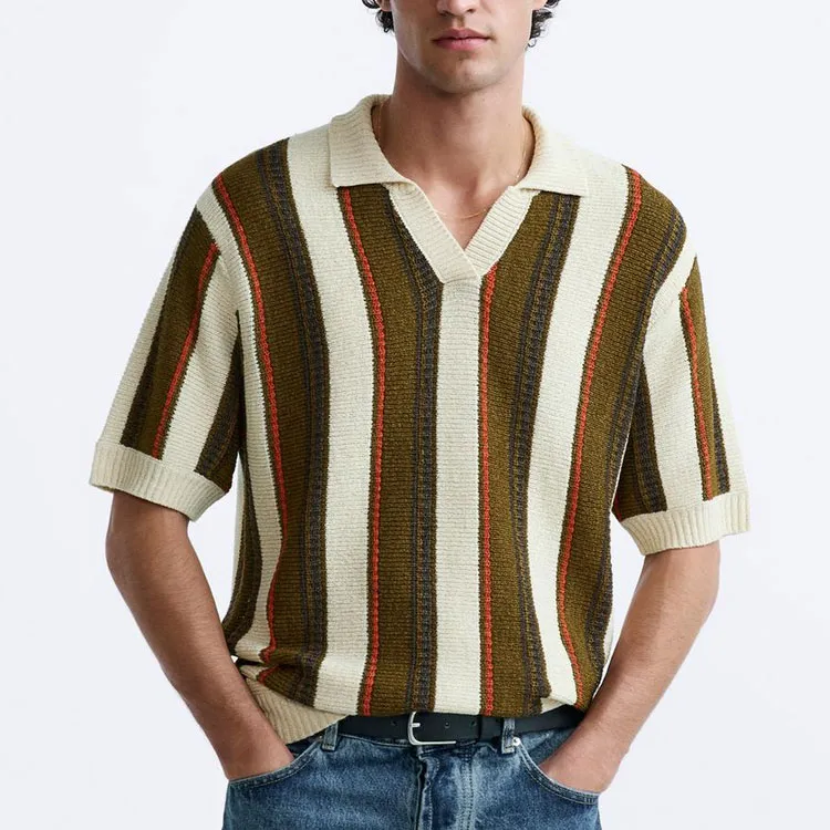 ZARA Polo Shirt Men's Transparent-3