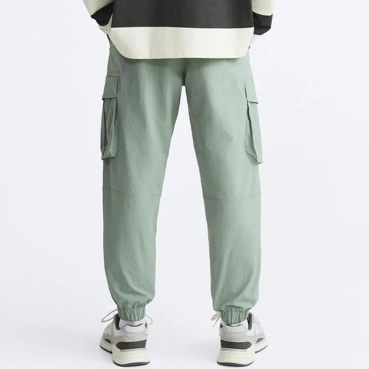 ZARA Cargo Pants Men Green-3