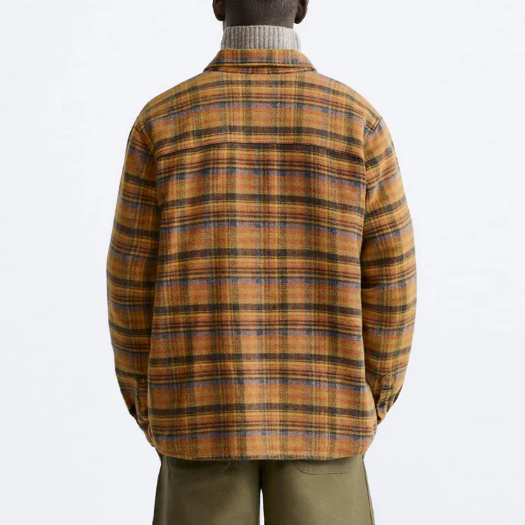 ZARA Shirts Men Tan-2