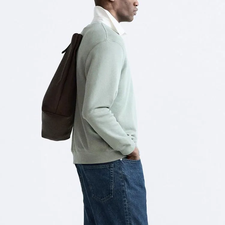 ZARA Sweatshirt Men's Light Green-4