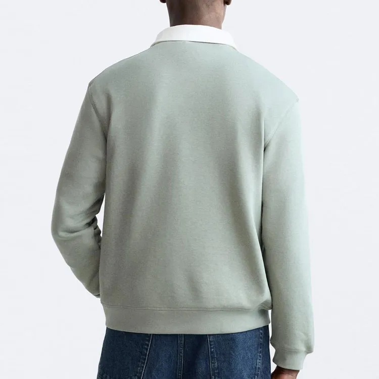 ZARA Sweatshirt Men's Light Green-3