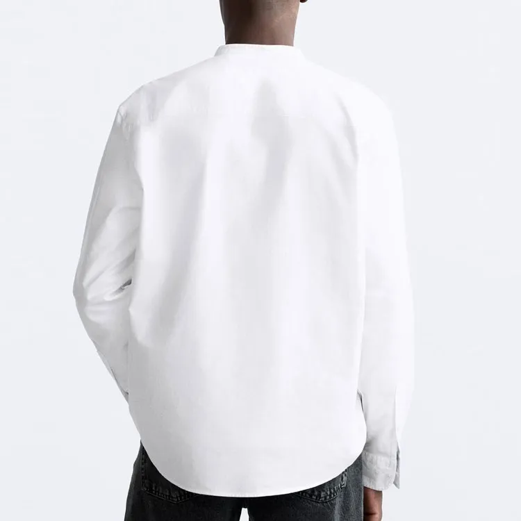 ZARA Shirts Men White-2