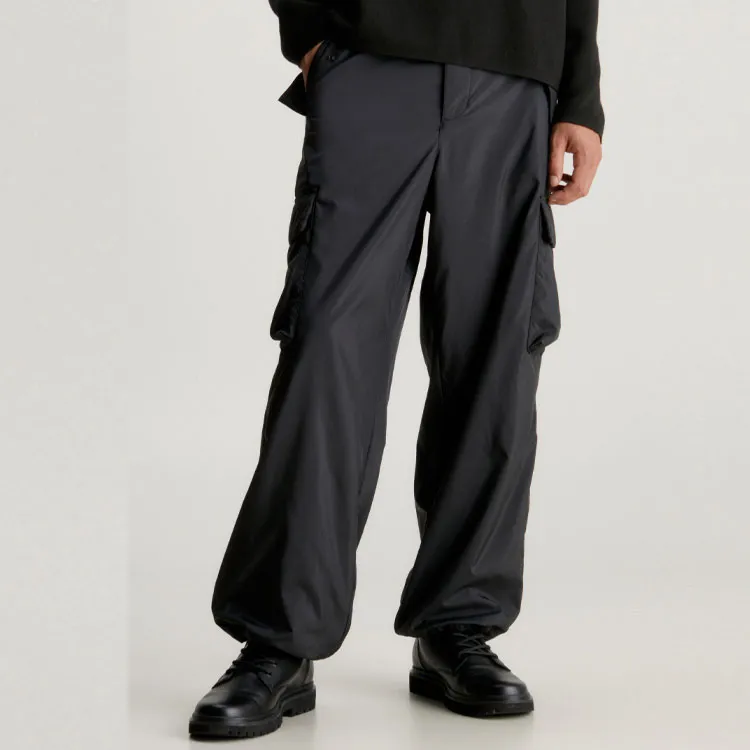 CALVIN KLEIN Cargo Pants Men's Black-1