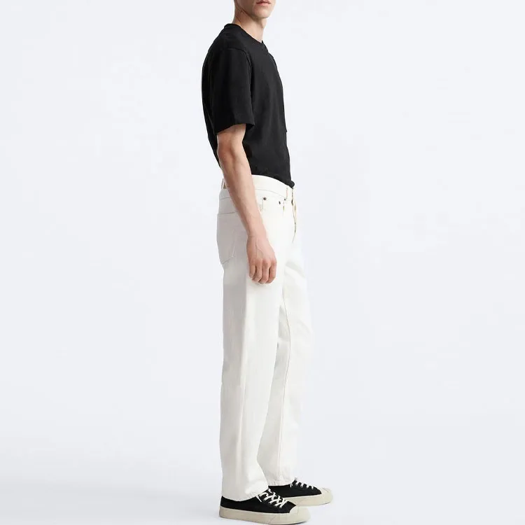 ZARA Jeans Men Frosted White-4