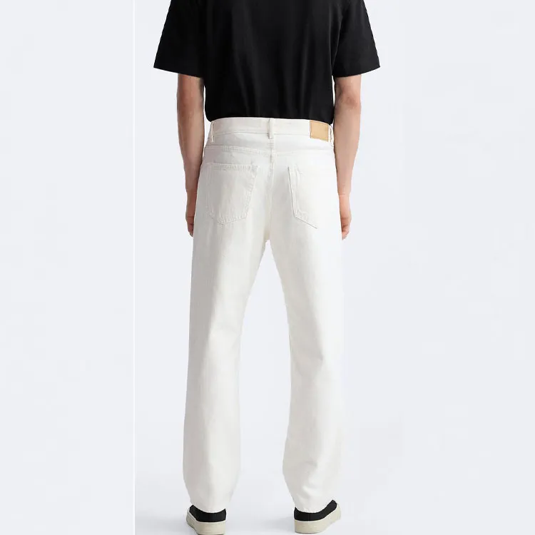 ZARA Jeans Men Frosted White-3