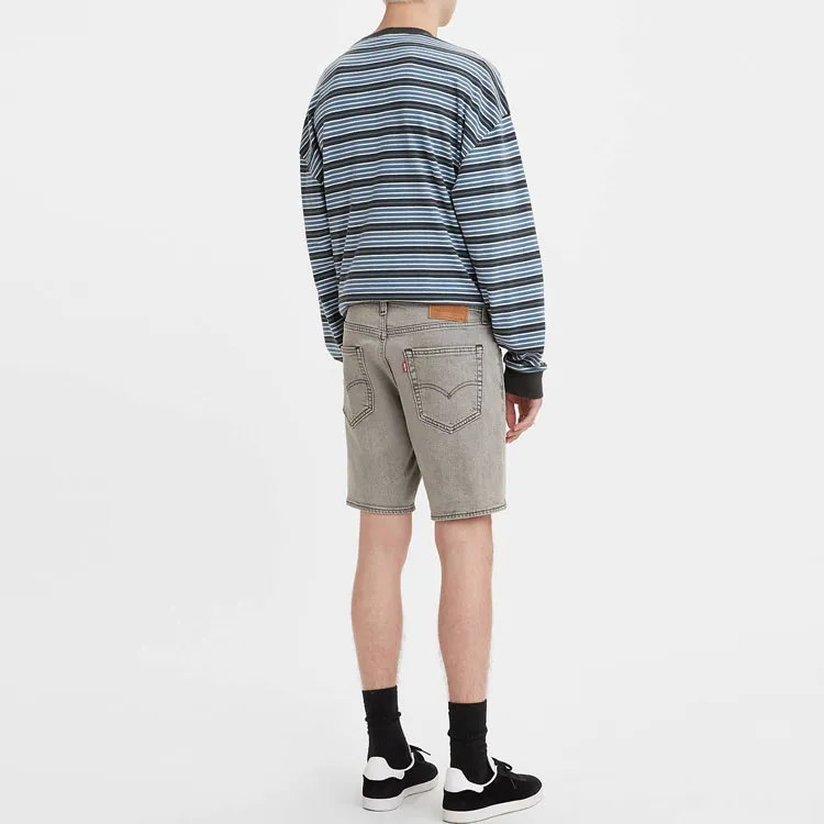 Levis Denim Shorts Men Gray-2