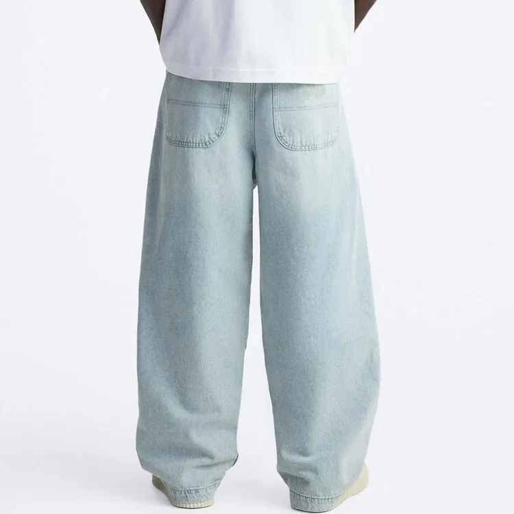 ZARA Jeans Men Light Blue-3
