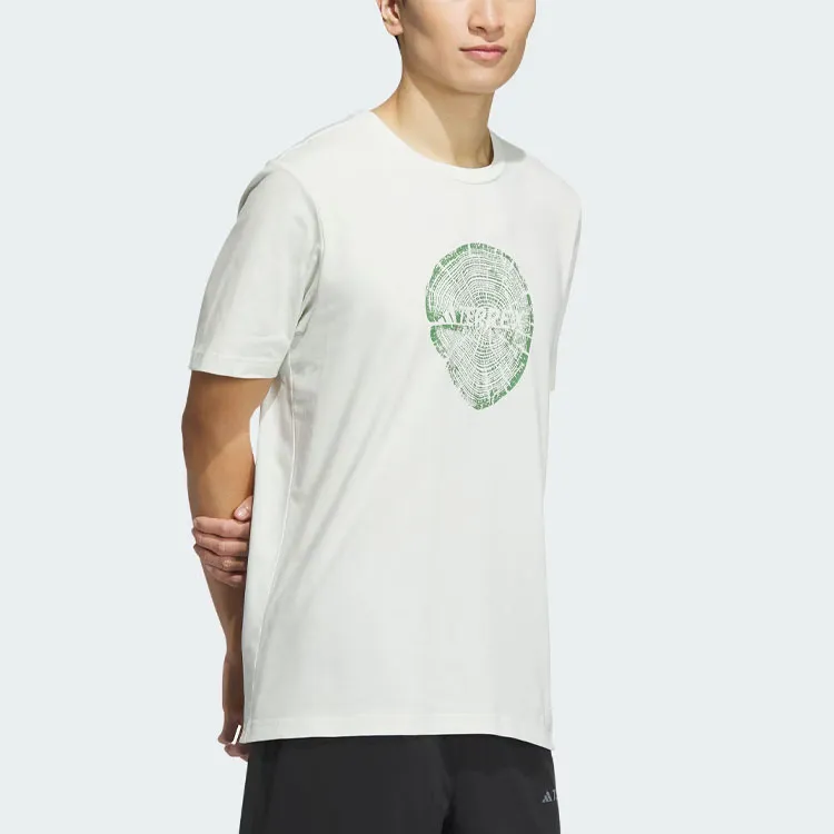 Adidas T Shirt Men's Light Green-2