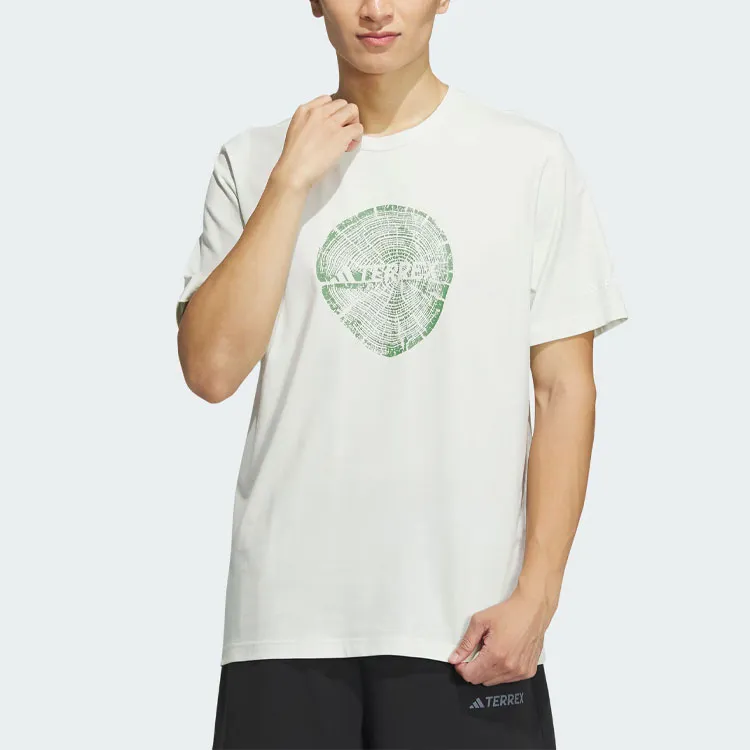 Adidas T Shirt Men's Light Green-1
