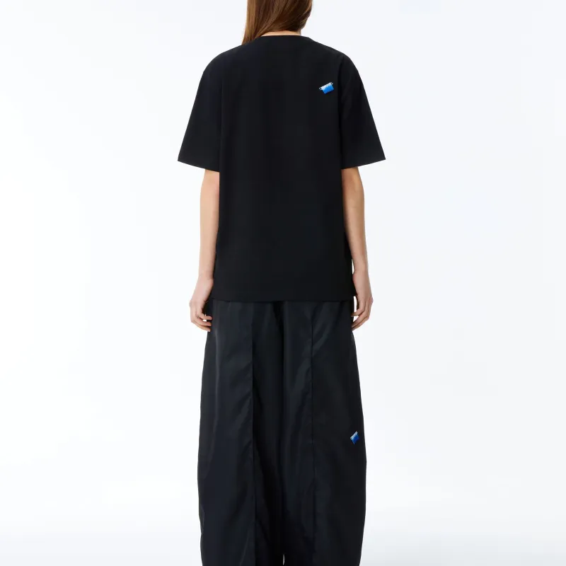 ADER ERROR Logo print T shirt-2