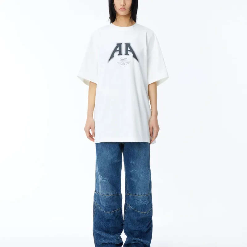ADER ERROR Logo-print Stretch-cotton T-shirt-2