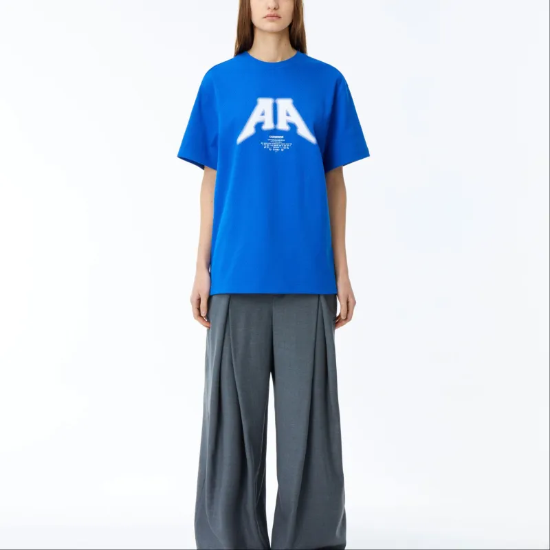 ADER ERROR Logo print Cotton blend T shirt-2