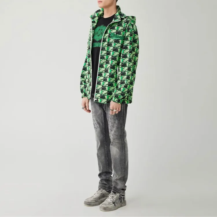 JOHN RICHMOND SS24 Jackets Coats Men's Light Green Letters-2