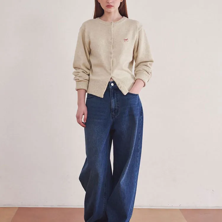 RONRON Knitwear Women's Oat-4