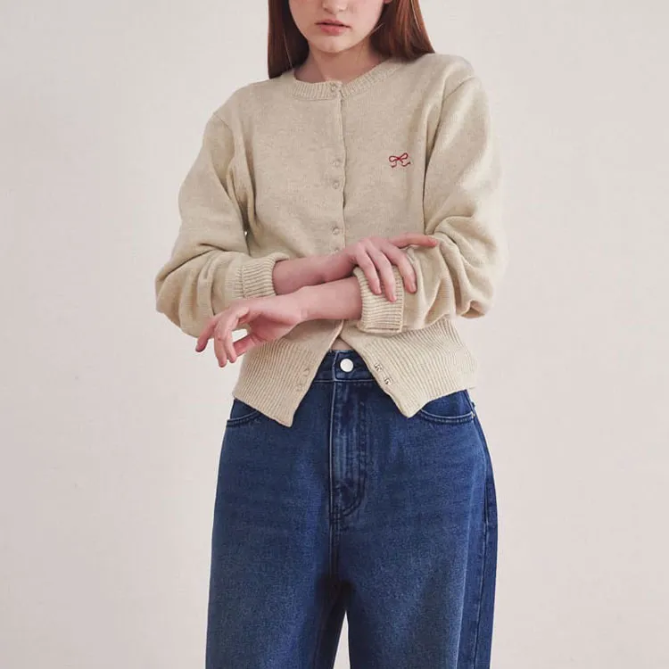 RONRON Knitwear Women's Oat-3