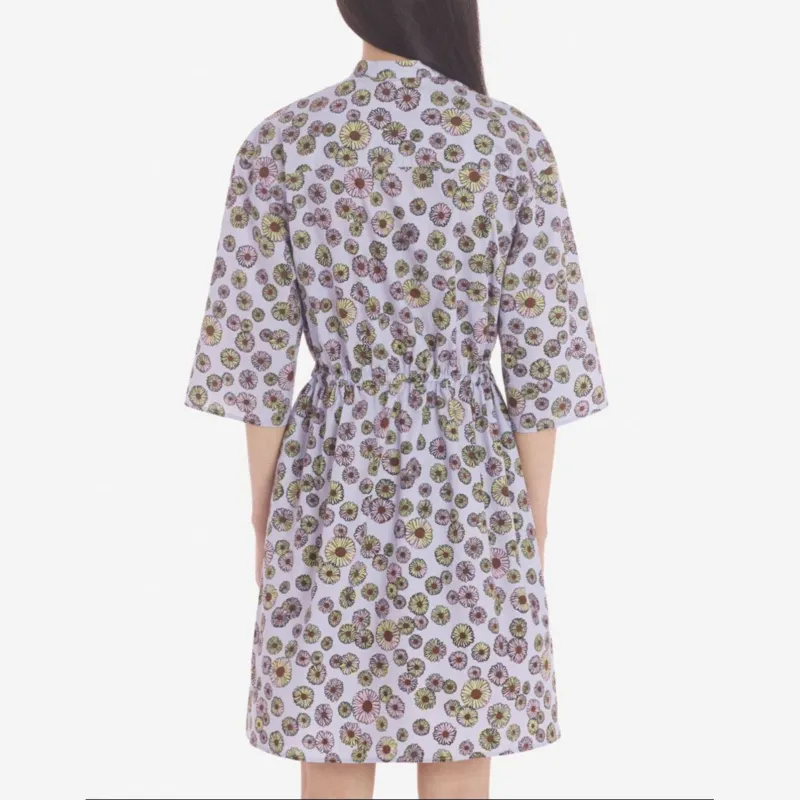 Maison Kitsune SS24 Long-Sleeved Dresses Women's Lavender-3