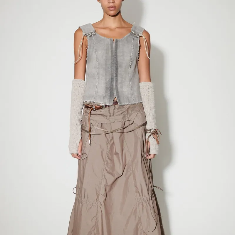 OUR LEGACY Unfinished effect Sleveless Top-2