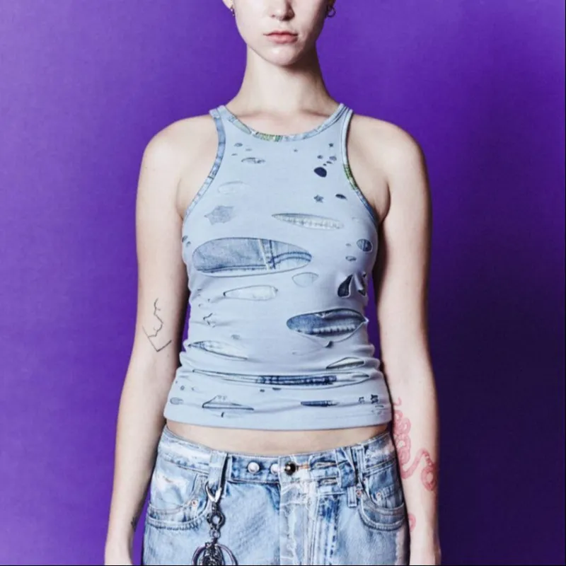 ANDERSSON BELL SS24 Tank Top Women's Blue-4