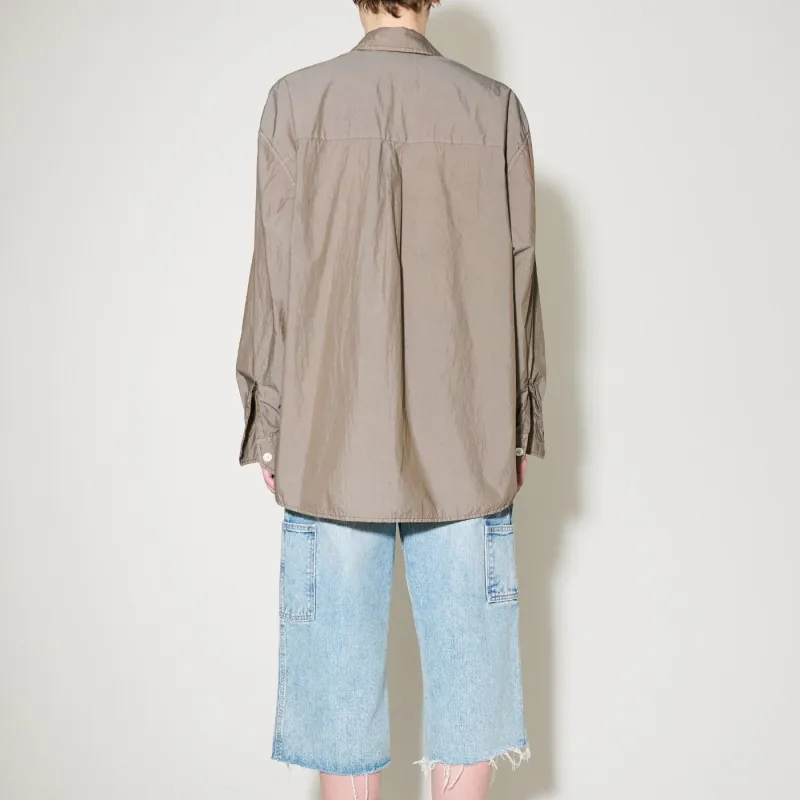 OUR LEGACY Borrowed Poplin Shirt-3