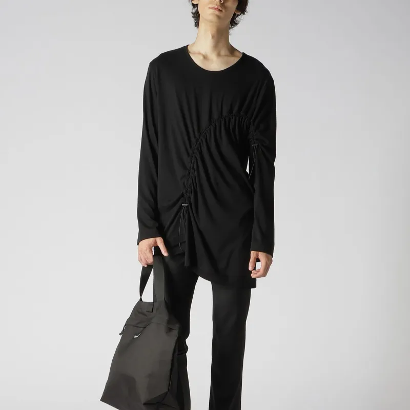 Yohji Yamamoto Ground Y SS24 T-Shirt Unisex Black-2
