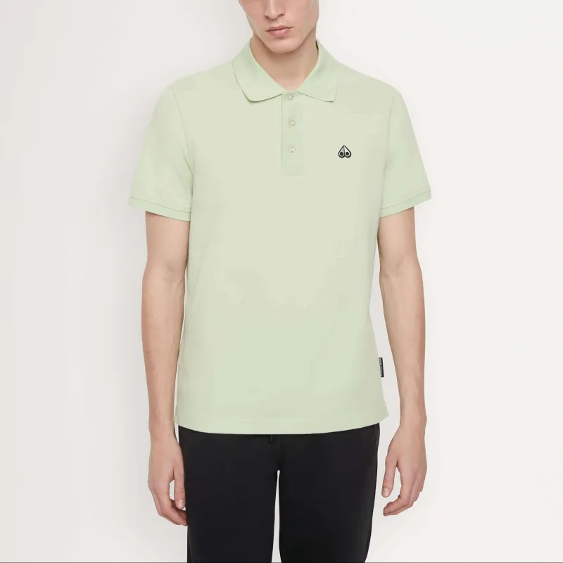 Moose Knuckles Polo Shirt Men's Green-3