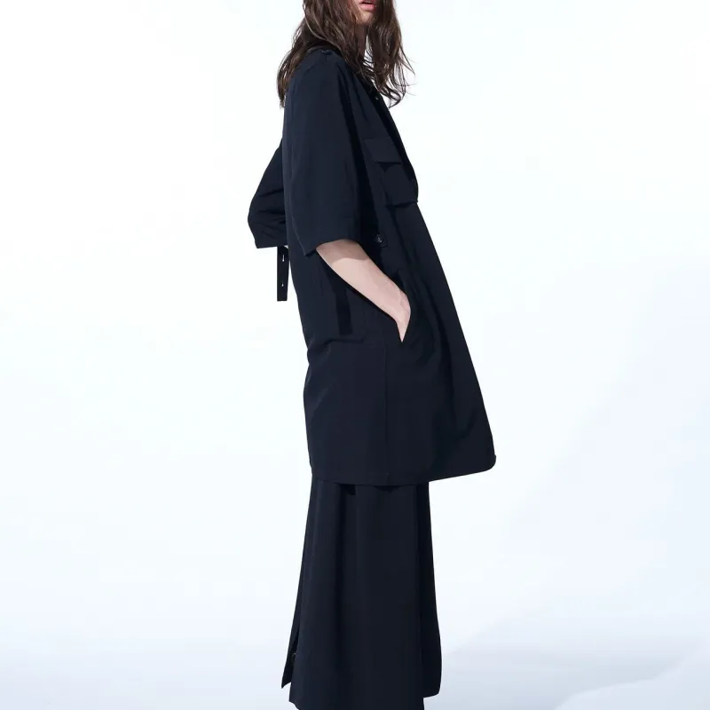 Yohji Yamamoto S'YTE SS24 Jackets Coats Unisex Black-9