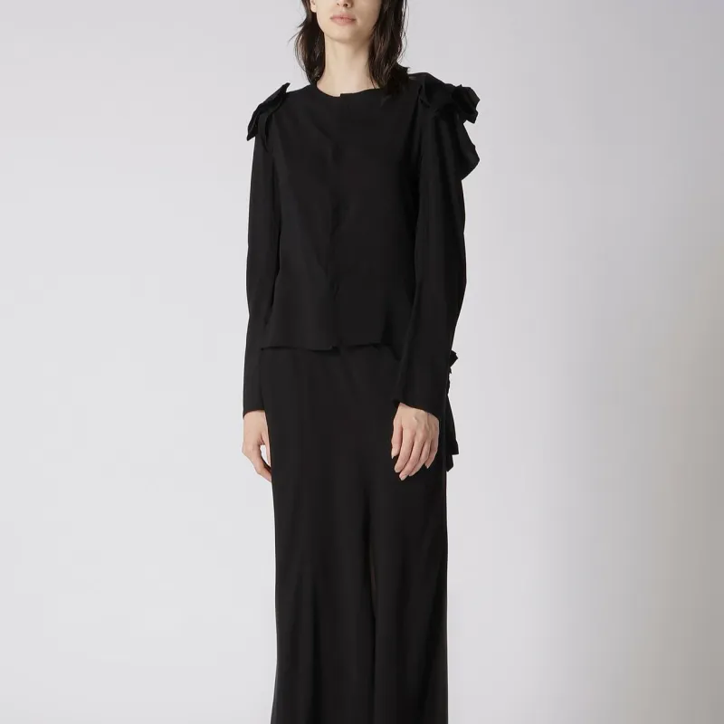 Yohji Yamamoto SS24 Jackets Coats Women's Black-2