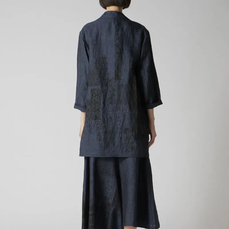 Yohji Yamamoto Y's SS24 Jackets & Coats Women's Marine Blue-3