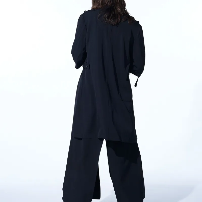 Yohji Yamamoto S'YTE SS24 Jackets Coats Unisex Black-6