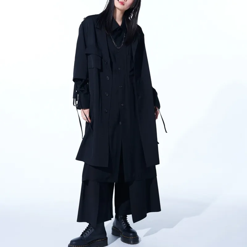 Yohji Yamamoto S'YTE SS24 Jackets Coats Unisex Black-5