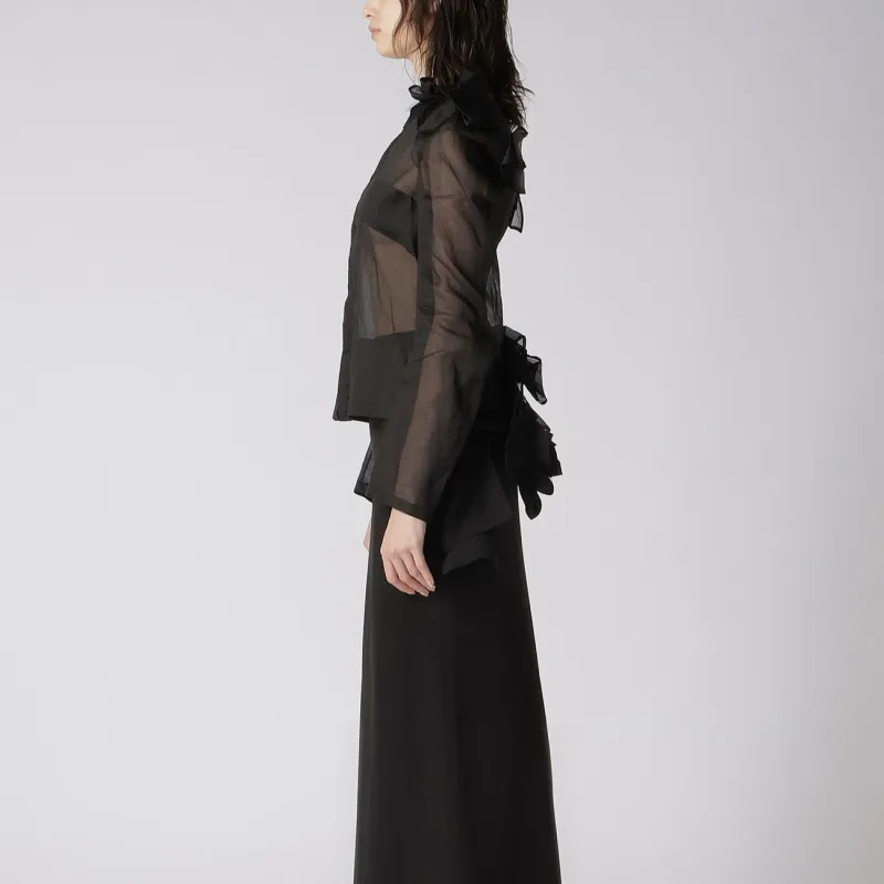 Yohji Yamamoto SS24 Jackets & Coats Unisex Black-4