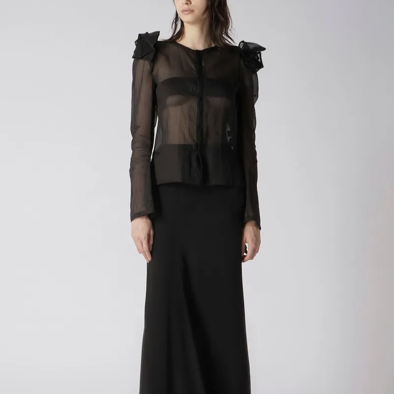 Yohji Yamamoto SS24 Jackets & Coats Unisex Black-2