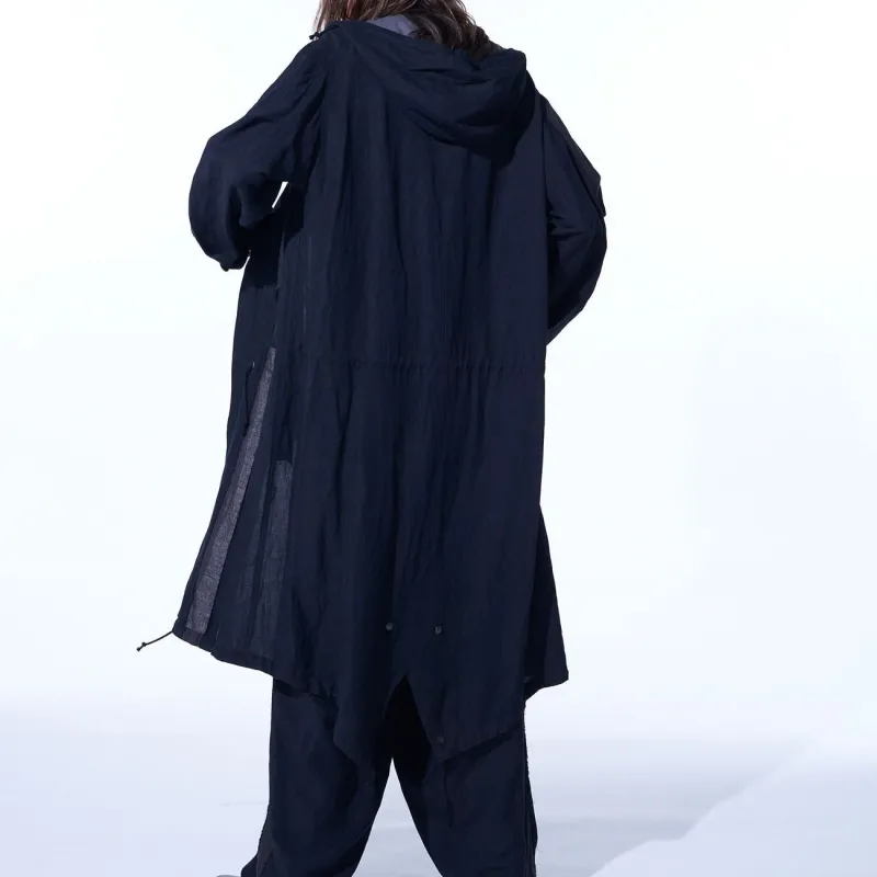 Yohji Yamamoto S'YTE SS24 Coats Unisex Black-6