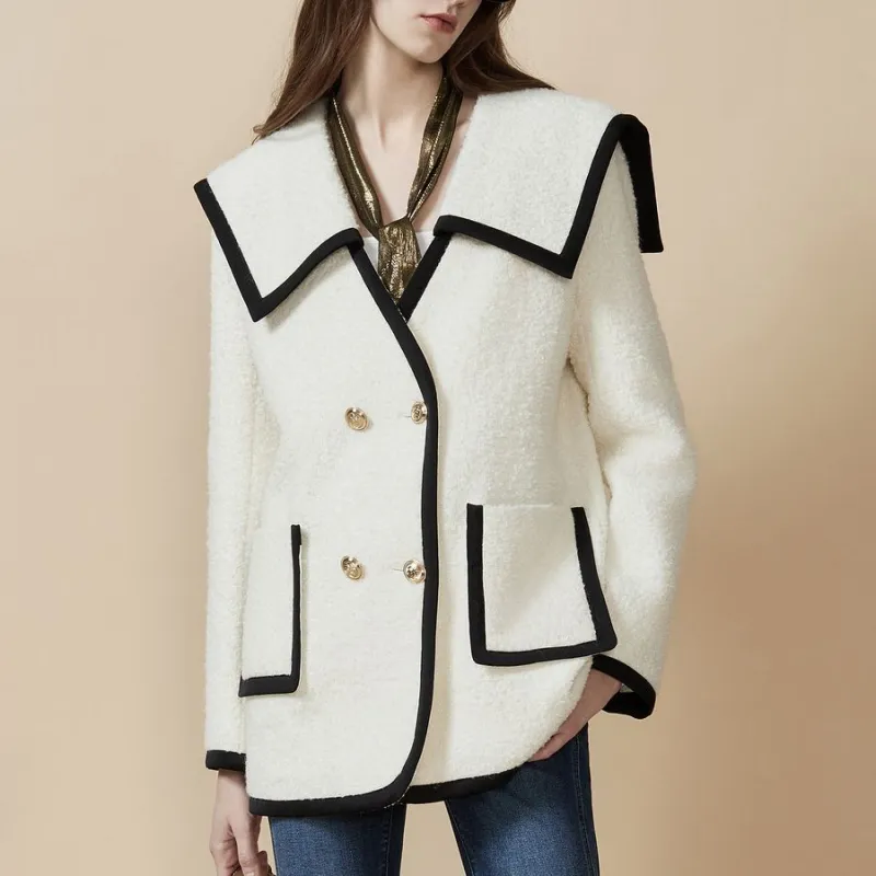 DKNY Coats Women's White-1