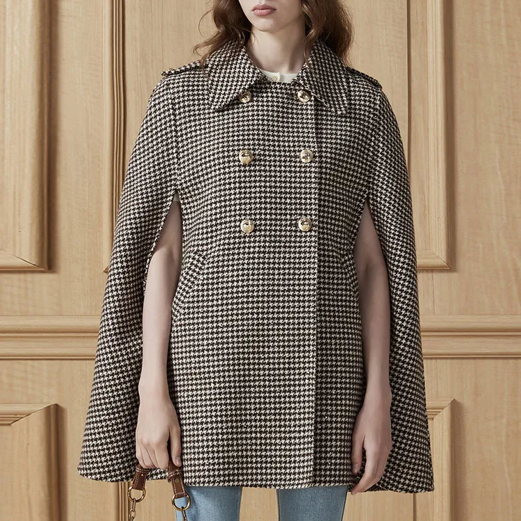 DKNY Coats Women's Houndstooth-2