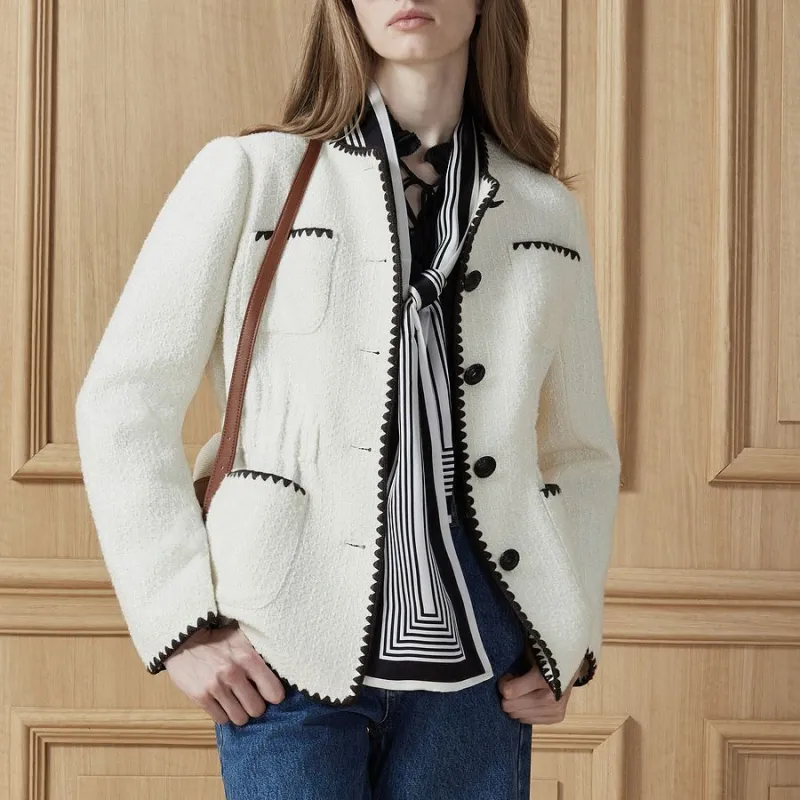 DKNY Jackets & Coats Women's White-1