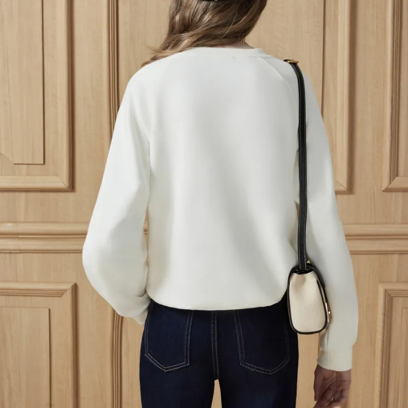 DKNY Sweatshirts Women's White-1